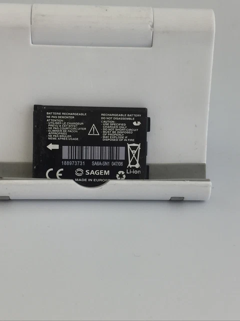 Batterie SAGEM my-x5 , my-x3 , myx5 , myx3 , myx3d - 4,95 € - pas cher