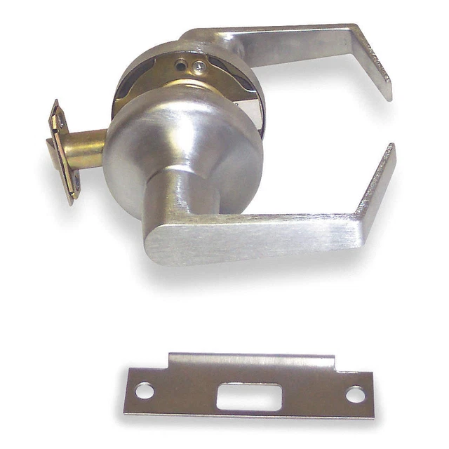 YALE AU5301LN x 626 Lever Lockset,Mechanical,Passage,Grade 2