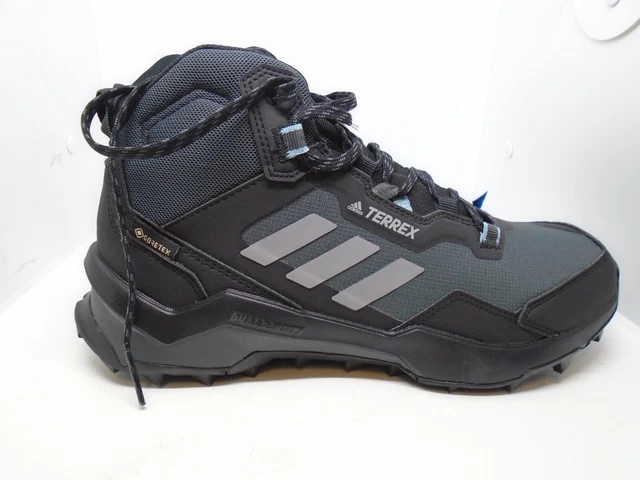 Adidas Terrex Damen AX4 Gore-Tex Wandern UK Größe 8 KERN SCHWARZ/GRAU E/NEUWERTIG! 2