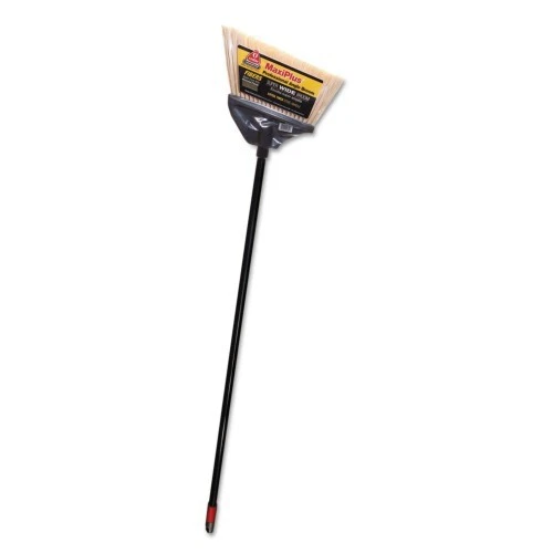 O-Cedar Commercial 91351CT 4-Pc. MaxiPlusProfessional Angle Brooms - Black New