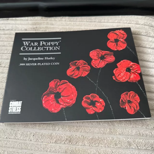 2020 War Poppy Collection 50p .999 Silver Plated Coin