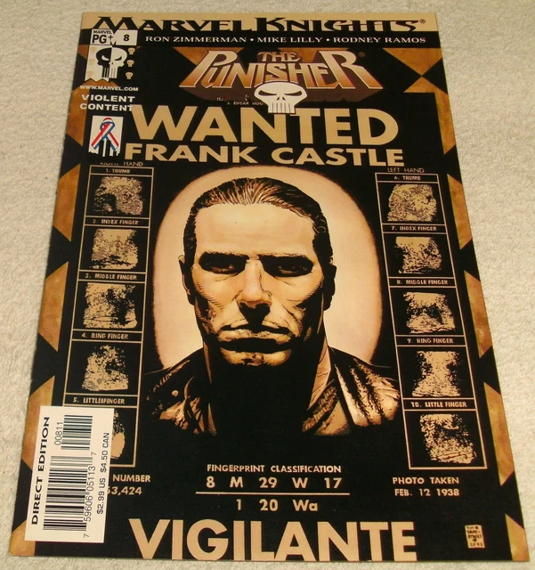 Marvel Knights The Punisher Vol 4 # 8 Vf+/Nm