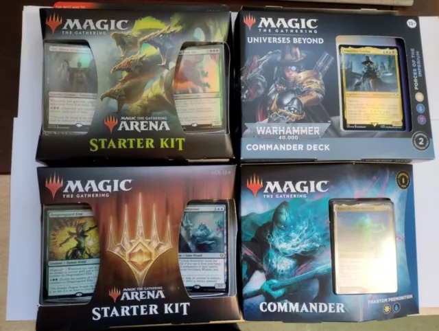 MtG Magic the Gathering STARTER / COMMANDER / PLANESWALKER in ENGLISCH !!!!!!!!!