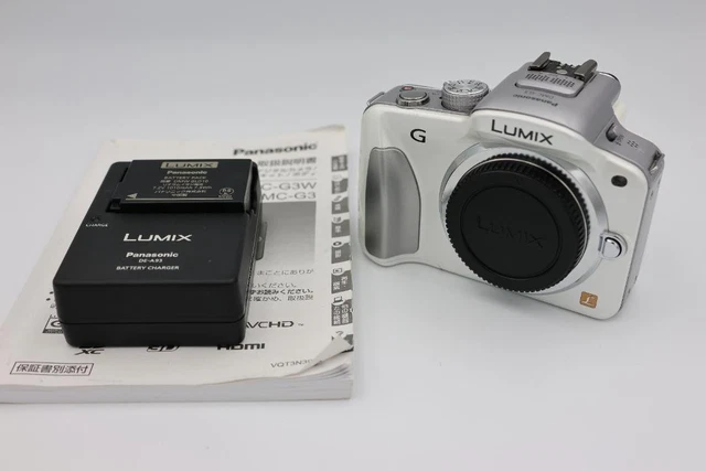 【美品】Panasonic LUMIX DMC-G3-W（ホワイト） Amazon | パナソニック ミラーレス一眼カメラ LUMIX G3 ダブル