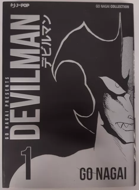 Devilman. Go Nagai, J-Pop black Variant 2013, manga italian limited edition
