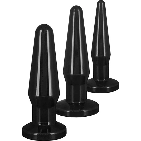 Mejor Set De Plug Anal Negro