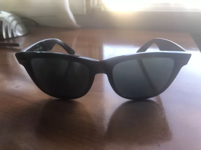 Lunettes De Soleil Rayban Wayfarer Vintage - Baush & Lomb