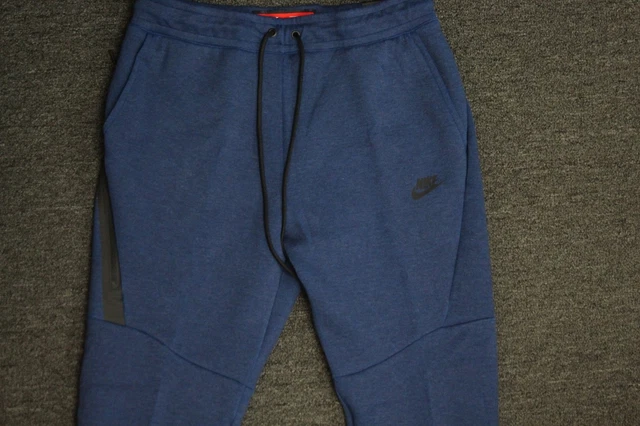 PANTALON NIKE HOMME Nsw Tech Polaire Joggers Taille S Bleu