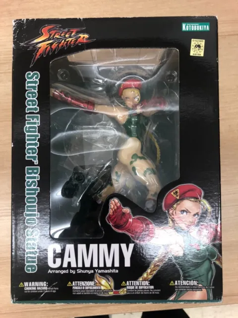 Street Fighter ZERO 3 Cammy 1/7 Scale PVC Figure Capcom Girls Statue / NOBOX