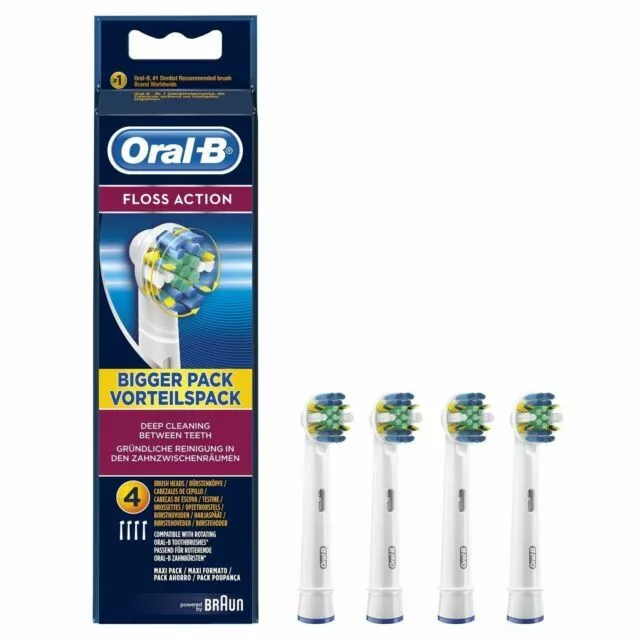 Braun Oral B testine di ricarica spazzolino azione filo interdentale