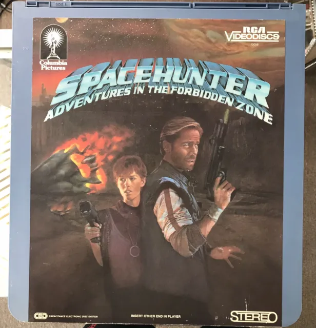 RCA VideoDiscs CED Space Hunter Adventures In The Forbidden Zone Sci-Fi Vintage
