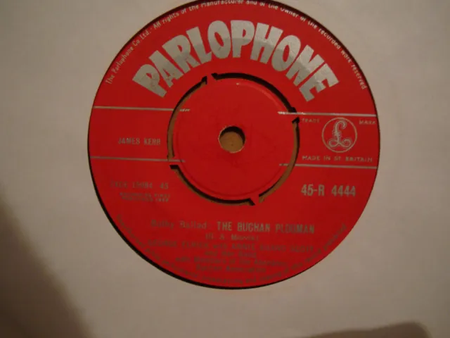George Elrick,  The Buchan Plooman,  Parlophone Records 1958 Ex/Ex+