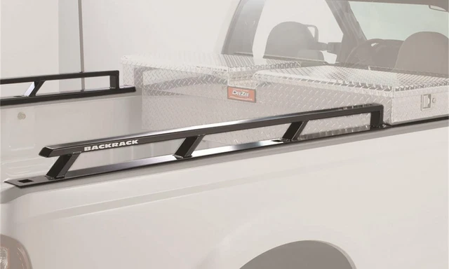 Backrack 80524TB Body Side Rails; For Use w/Tool Box 21 in.; 8.2 Ft. Bed; 19-22