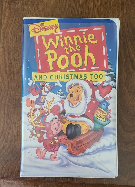 DISNEYS WINNIE THE Pooh And Christmas Too VHS 2853 £4.57 - PicClick UK