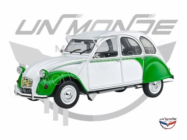 Citroën 2CV6 Dolly Verte & Blanche