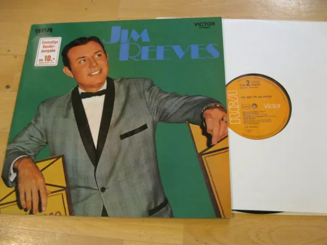 LP Jim Reeves The Best of Blue Boy Four Walls Vinyl Victor RCA SRS 559