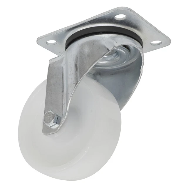 Sealey SCW4100SP Roulette Roue Pivot Plaque Ø100mm
