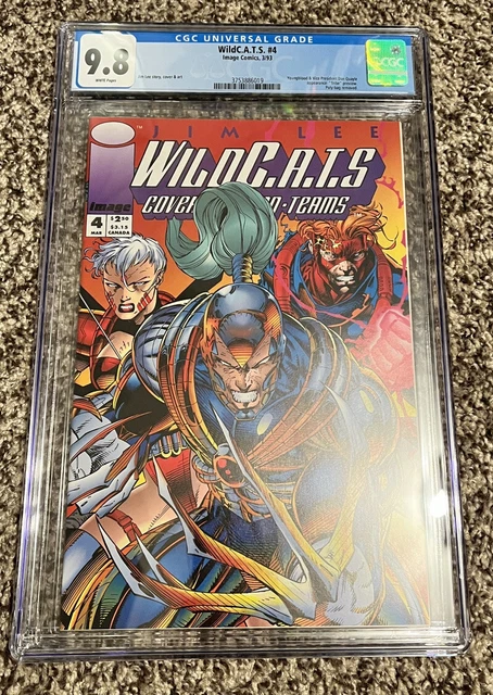 WildC.A.T.S. #4 CGC 9.8 (1993) - Youngblood - Jim Lee Image comics