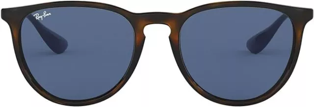 Ray-Ban ERIKA Round RB4171 639080 54 havana blue Sunglasses Brand New Authentic