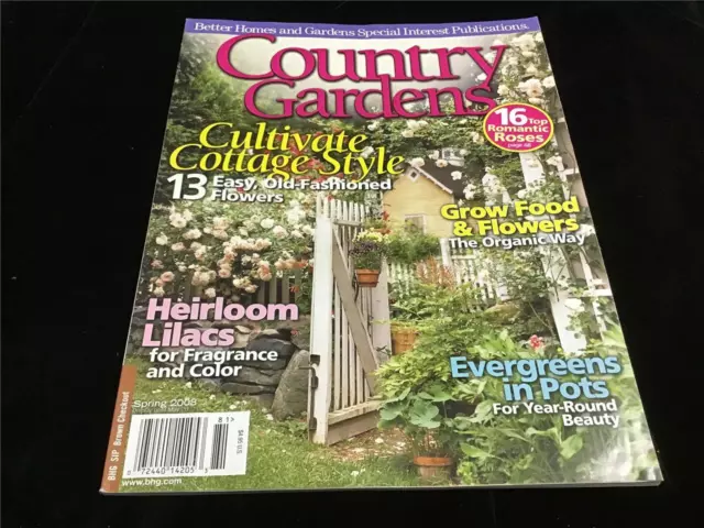 BETTER HOMES & Gardens Magazine Spec Interest Country Gardens Summer ...