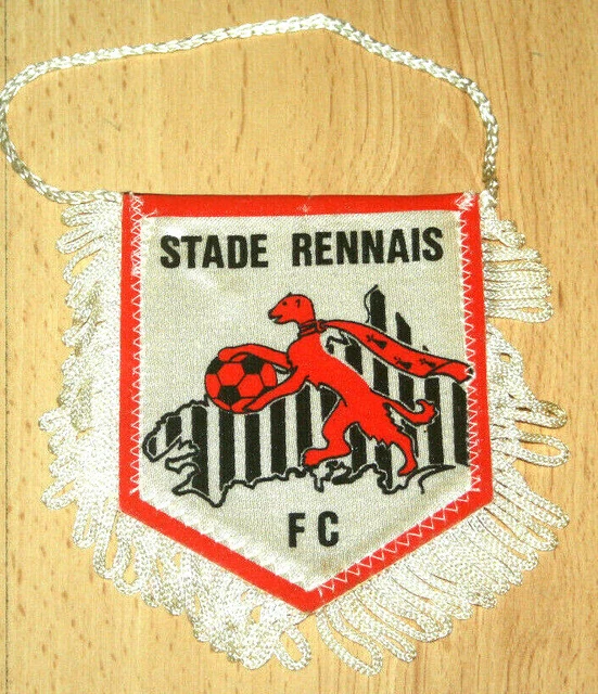Fanion / Pennant SCO Angers - Club Français De Football - Supporteur - Origine France - Affichage Mur Ou Voiture