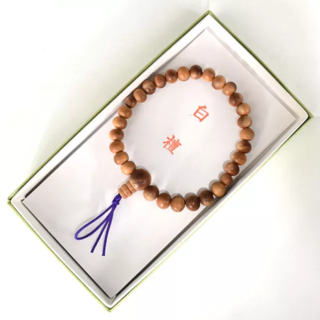 8mm Indian sandalwood Beads Bracelet Rosary Juzu Mala beads Bracelet for Men