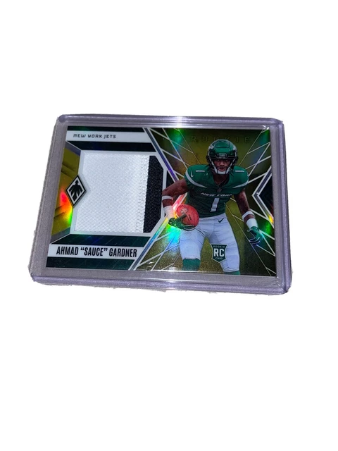 2022 Phoenix Gold Two Color Patch /50 Ahmad “Sauce” Gardner! Green and White!