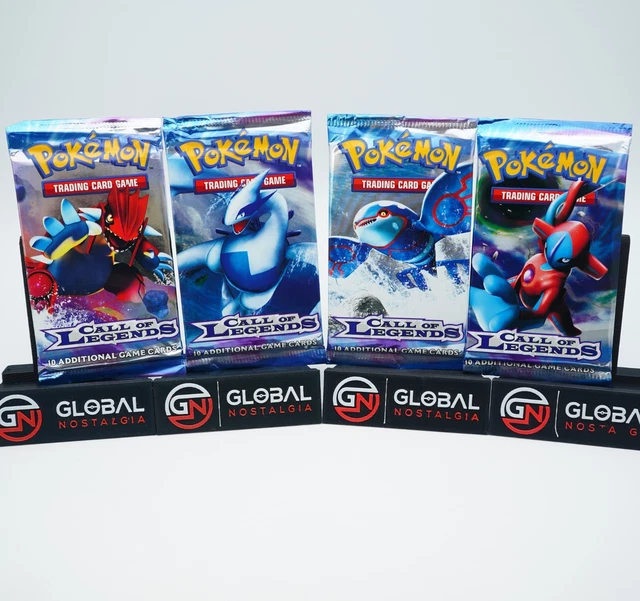 CALL OF LEGENDS Complete Pack Art set x 4 Packs 2011 Pokemon Box Fresh ...