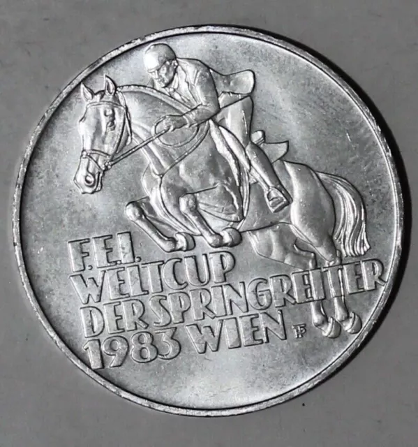 Austria 1983 500 Schilling  Silver Coin 2