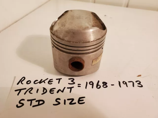 Triumph Trident & BSA ROCKET 3 Piston HEPOLITE = 19916 STD NOS