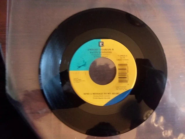 1990 EXCELLENT Dwight Yoakam &Patty Loveless Send A Message To My Heart 18846 45