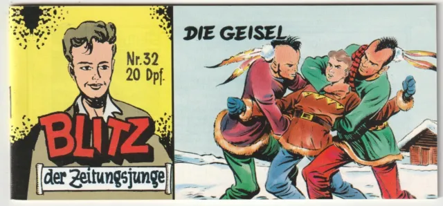 LIGHTNING THE NEWSPAPER BOY #32, Hethke 1981 PETIT COMIC TOP Z0-1 NEW