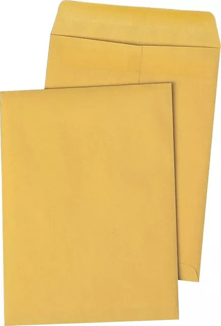 Quality Park Redi Seal Catalog Envelope 10 x 13 Brown Kraft 100/Box 43767 3