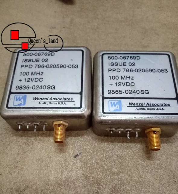 Oscillatore OCXO Wenzel Associates 100 MHz – 500-06769 PPD786-020590-053 – Usato Ma Testato