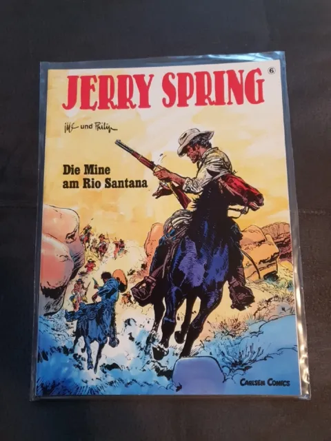 Jerry Spring Die Mine am Rio Santana Jije Band 6 Carlsen Comic Erstausgabe 1989