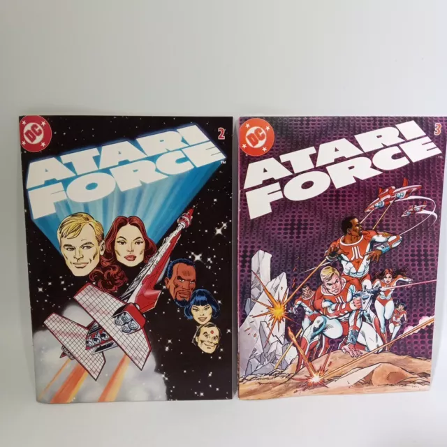 DC Atari Force #2 & 3 Mini-Comic 1982 DC Comics Inc.
