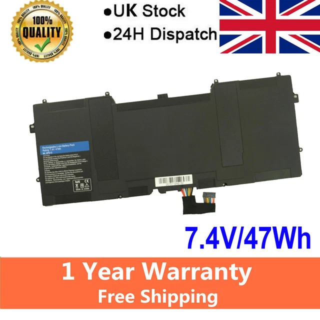 NEW BATTERY 47WH Y9N00 489XN WV7G0 for XPS 13 L321X L322X 9Q23 6-CELL £ ...