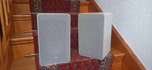 BRAUN LS 65  Lautsprecher Boxen Weiß Speaker Vintage