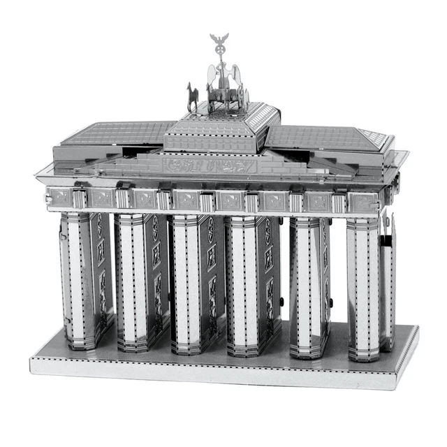 BRANDENBURGER TOR - 3D Laser Metall Puzzle Bausatz Miniatur Modell Berlin Gate