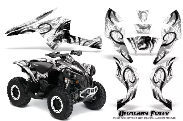 Can-Am Renegade Graphics Kit by CreatorX Decals Stickers DFSW