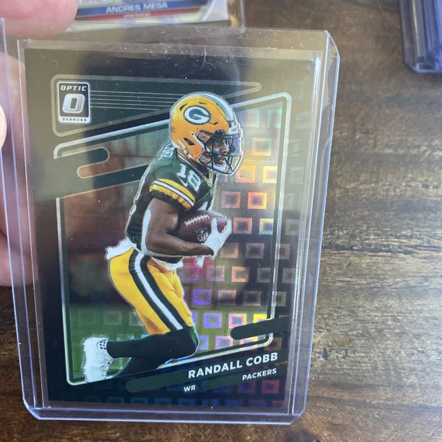 2021 Donruss Optic RANDALL COBB Black Velocity Prizm #d 7/25