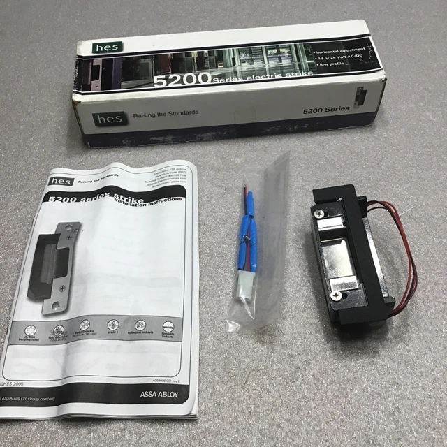 HES 5200 Adjustable Electric Strike 12/24 DC