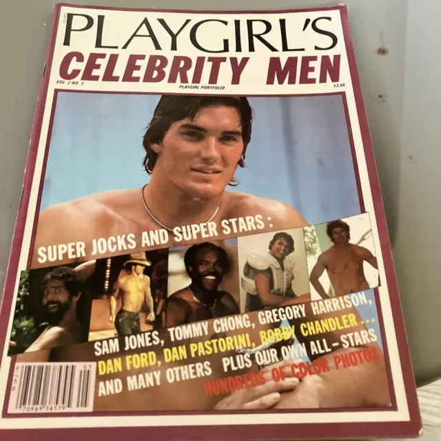 Playgirl May 1982 Portfolio Vol. 2 #3 Celebrity Men Sam Jones Jim Brown Others