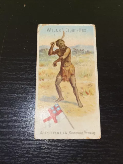 Cigarette Cards WILLS,SPORTS OF ALL NATIONS, Australia 1901,#29