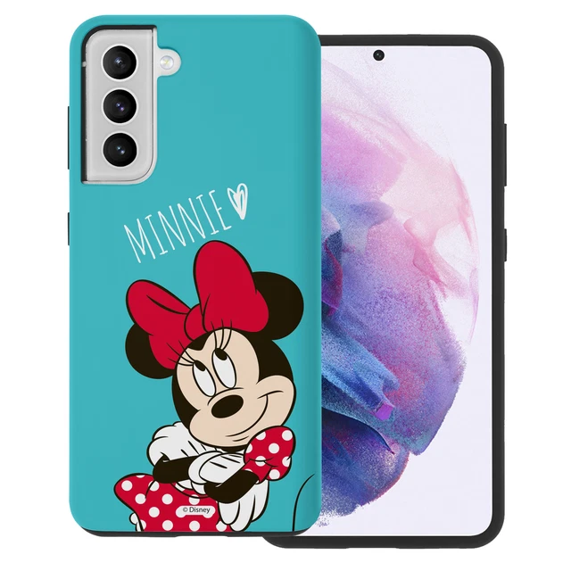 Disney Galaxy S22 Plus Hybrid Bumper Case - Lovely Minnie Mouse