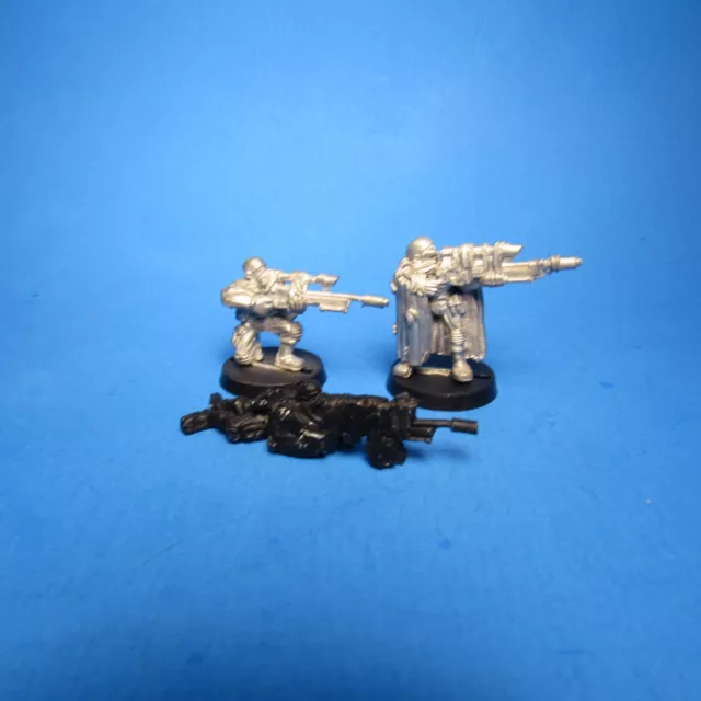 GW Warhammer 40k Astra Militarum francotiradores catachan X3 fuera de imprenta metal i22