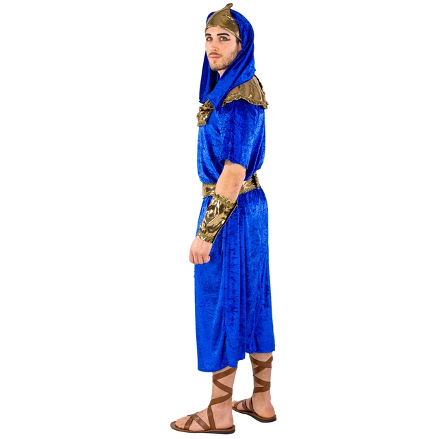 Costume Faraone Egizio Uomo Egitto Set Antico Carnevale Carnevale Carnevale Carnevale