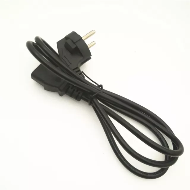 1.2m 4ft EU AC Power Cable IEC C13 Power Supply Cord Adapters For PS3/XBOX 360