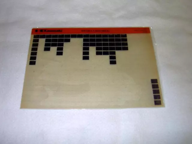 Kawasaki Kh125 Kh 125 L1 (Kh125Ex) Gen Part Catalogue Microfiche