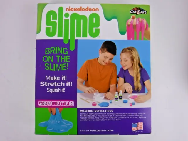 Cra-Z-Art Nickelodeon Slime Scented Make Your Own Slime Kit Strawberry  Blueberry